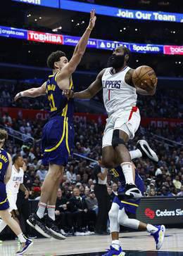 NBA常规赛：勇士113-121快船